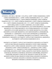 Reservatorio de agua cafeteira delonghi ESAM EST 1