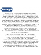 Bandeja de gotas e residuos  preta cafeteira delonghi ECAM P2 C4