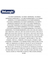 Oring de vedacao da caldeira cafeteira delonghi manual P2 I7