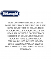 Corpo de montagem cafeteira delonghi EC200