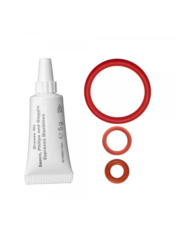 Graxa lubrificacao atoxica 5g + kit oring de vedacao