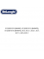Jarra de vidro completa cafeteira delonghi EC5, EC5.1, EC6.1, EC7, EC7.1, EC9, EC9.1 P4 F7