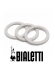 Kit 3 Borrachas de Vedação Originais Bialetti 6xic  Ø5,5 interno  Ø7,2 externo  – Importado da Itália P5 J9