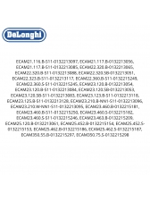 Bico de saida de cafe cafeteira delonghi ECAM P7 G5