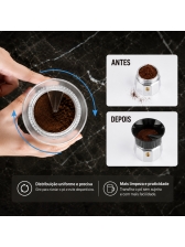 Dosador de Cafe P/ Cafeteira Italiana Bialetti Moka- 3/4 XIC P7 N5