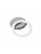 Kit borracha + filtro para cafeteira bialetti venus inox  10 XIC P1 I1