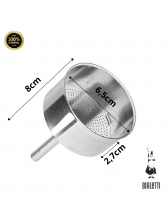 Funil para cafeteira bialetti moka 6 xicaras original P3 I9