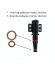 Descalcificante 250ml  Philips , Saeco, + graxa  5g + Oring