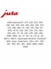 Kit oring de vedacao cafeteira jura G1 B1 (A)