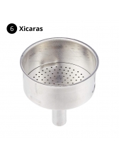 Funil para cafeteira bialetti moka 6 xicaras original P3 I9