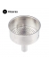 Funil para cafeteira bialetti moka 6 xicaras original P3 I9