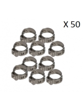 Abraçadeira orelha 9.5mm 50 unid