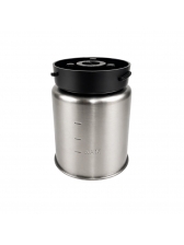 Copo Com Laminas Moedor De Café Davvero Preto