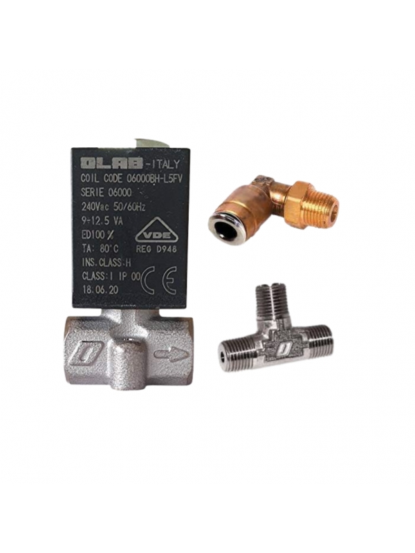 Eletrovalvula 24 vdc completa cafeteira saeco phedra P2 I9