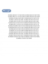 Caldeira tubular 1400w 230v delonghi P2 E4