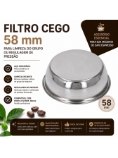 Filtro Cego P/ Limpeza e Regulagem de Pressao  D57 Gaggia- Saeco - Rocket