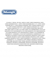 Tampa do reservatório de grãos cafeteira delonghi ESAM P3 C3