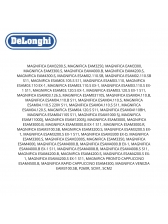 Tampa do reservatório de grãos cafeteira delonghi ESAM P3 C3